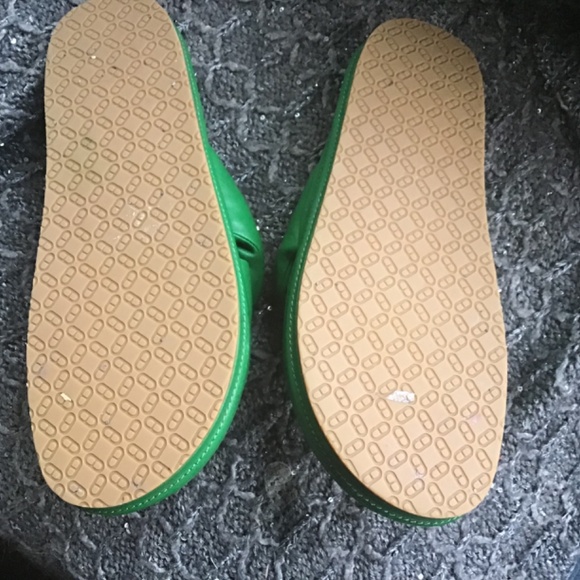 Dee Ocleppo Milan Twisted-Leather Sandal in Grass Green! US women 9.5 - Picture 7 of 8